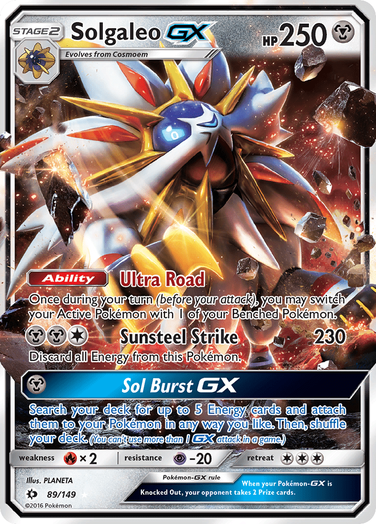 Solgaleo-GX - 89