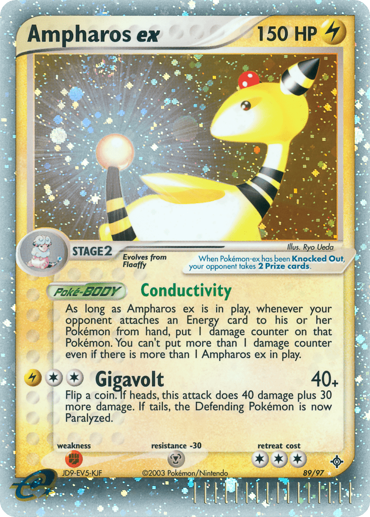 Ampharos ex - 89