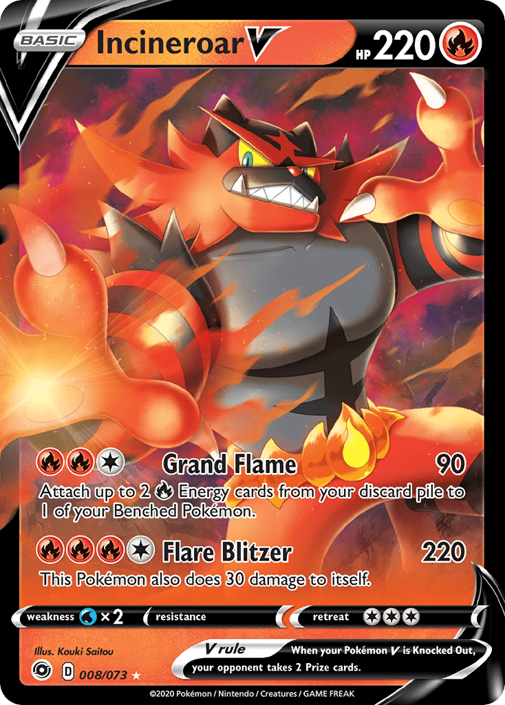Incineroar V - 8