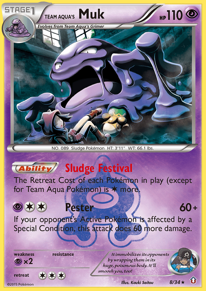 Team Aqua's Muk - 8