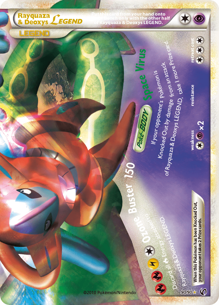 Rayquaza & Deoxys LEGEND - 90