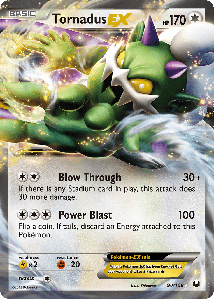 Tornadus-EX - 90