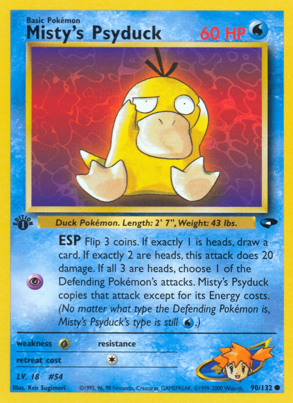 Misty's Psyduck - 90