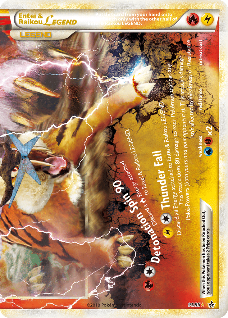 Entei & Raikou LEGEND - 91
