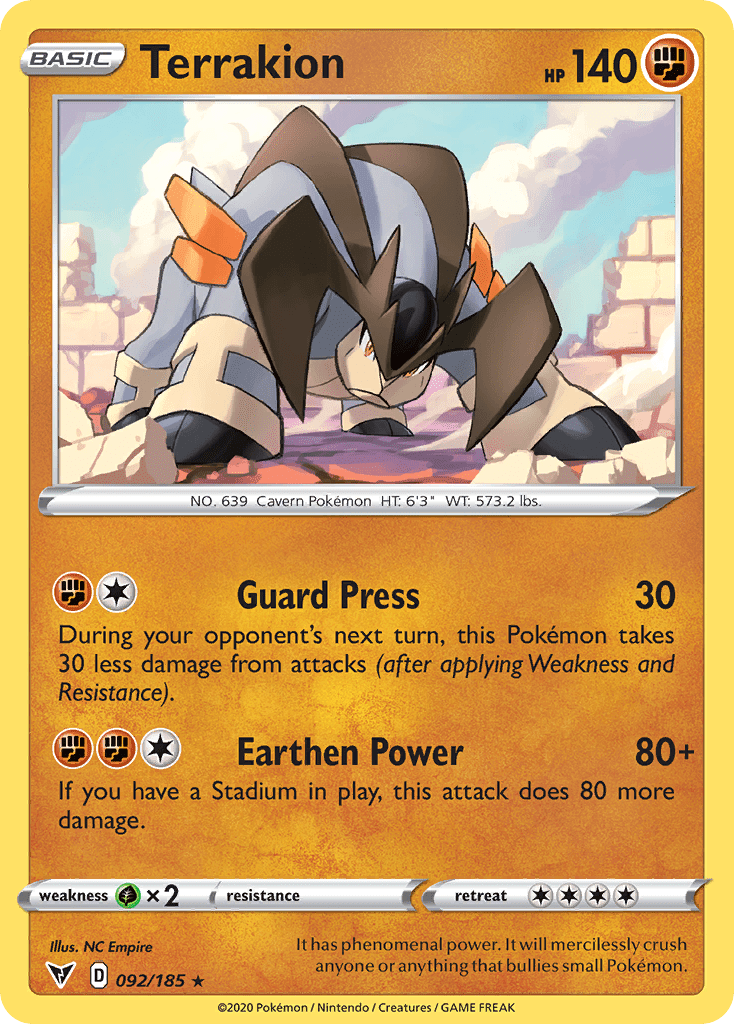 Terrakion - 92