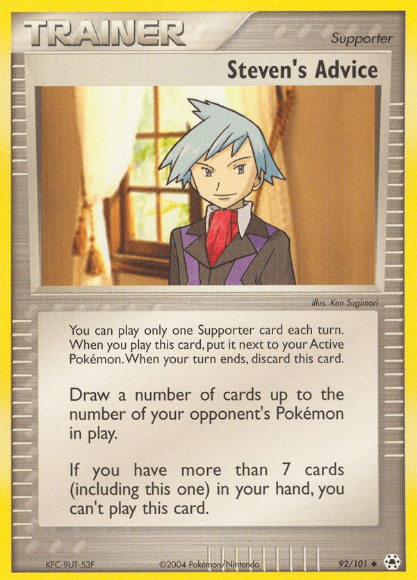 Steven's Advice - 92