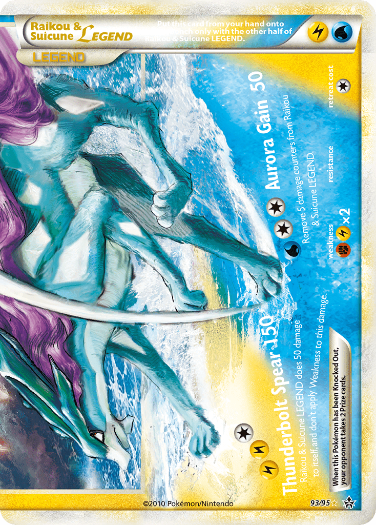 Raikou & Suicune LEGEND - 93