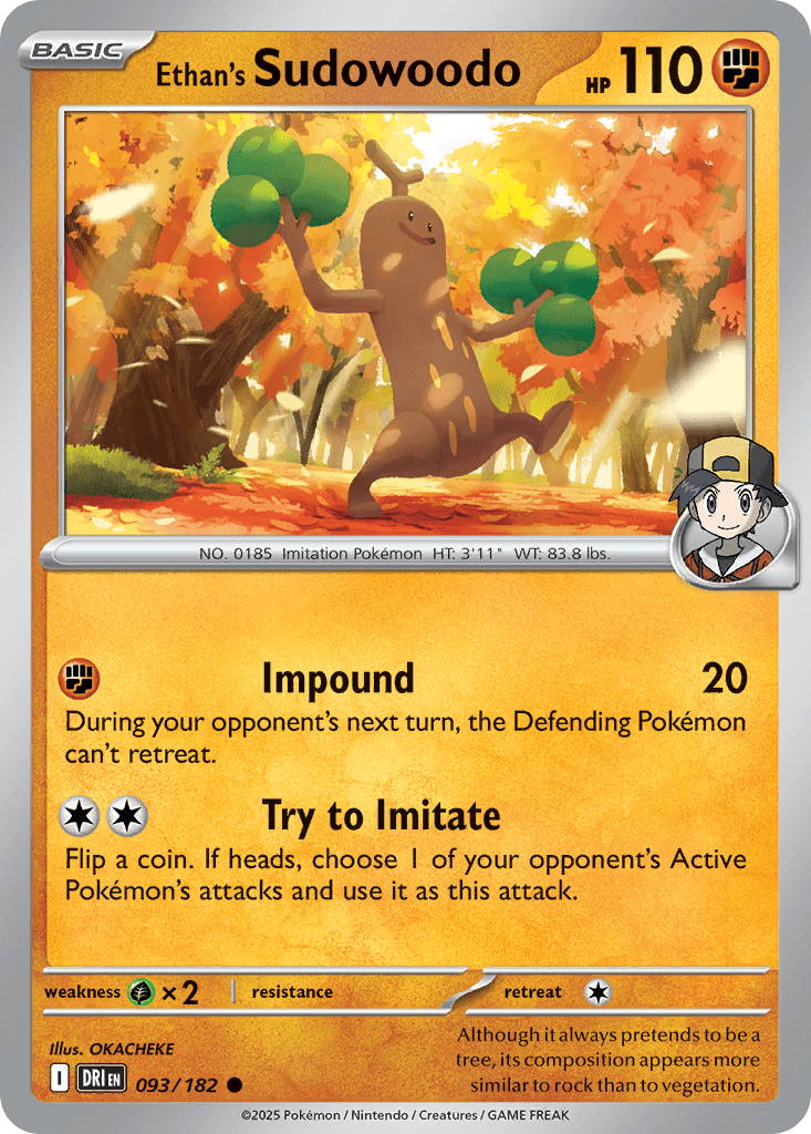 Ethan's Sudowoodo - 93