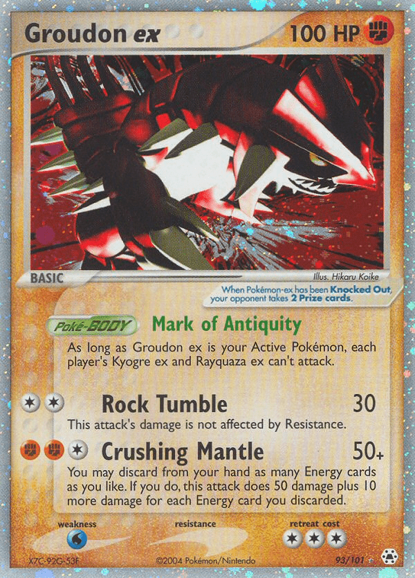 Groudon ex - 93