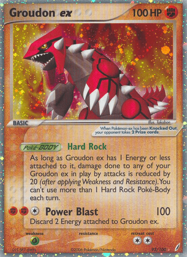 Groudon ex - 93