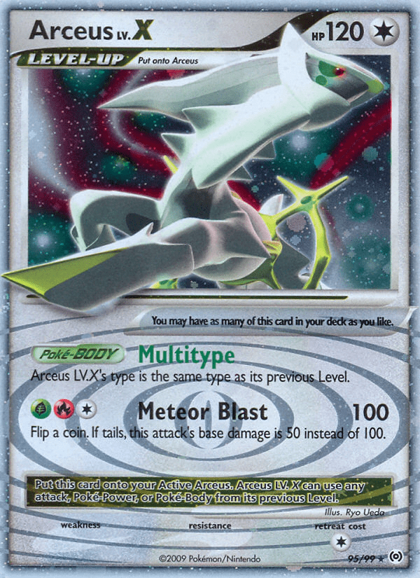 Arceus LV.X - 95