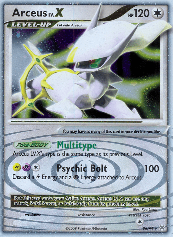 Arceus LV.X - 96
