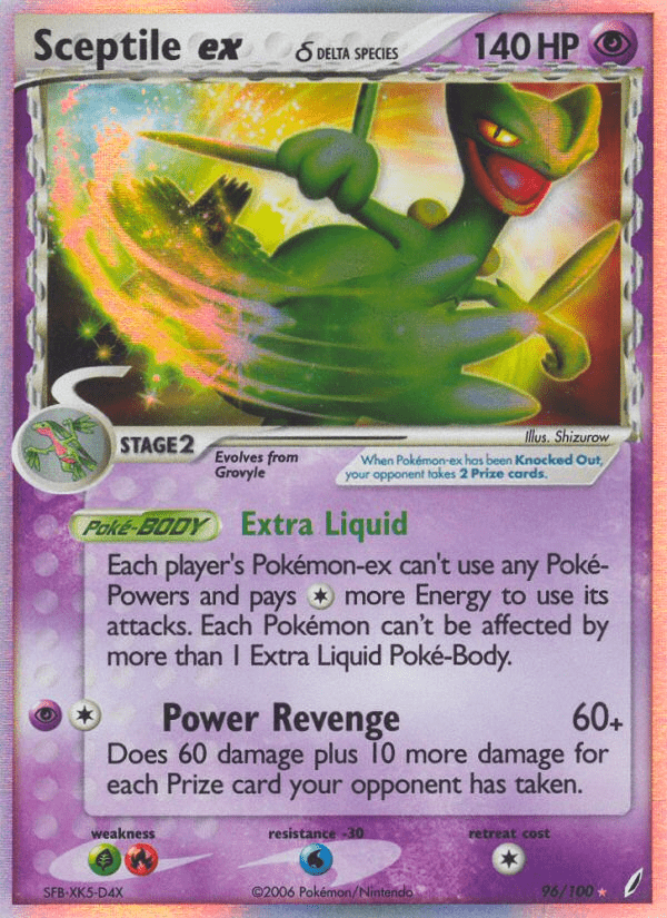 Sceptile ex δ - 96