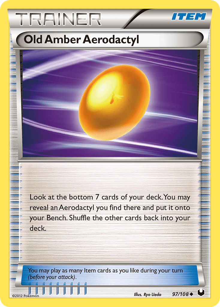 Old Amber Aerodactyl - 97