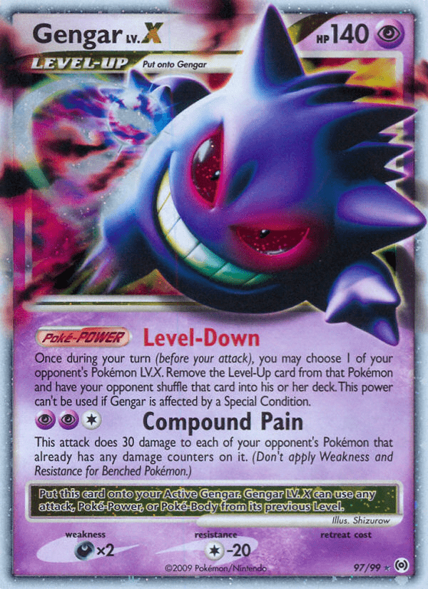 Gengar LV.X - 97