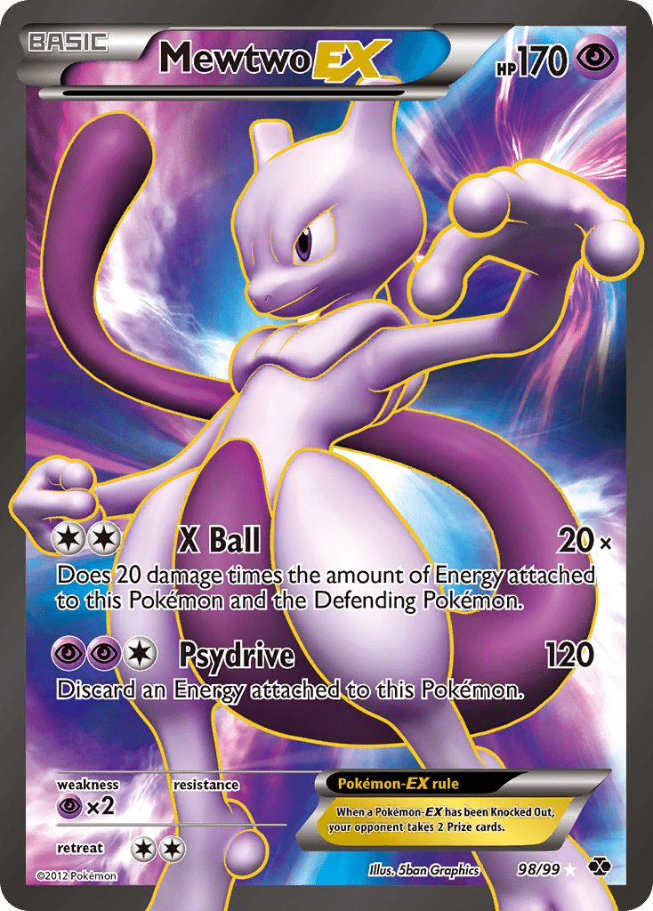 Mewtwo-EX - 98