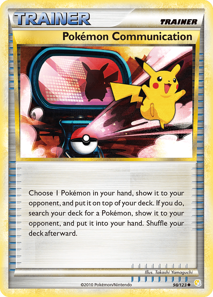 Pokémon Communication - 98