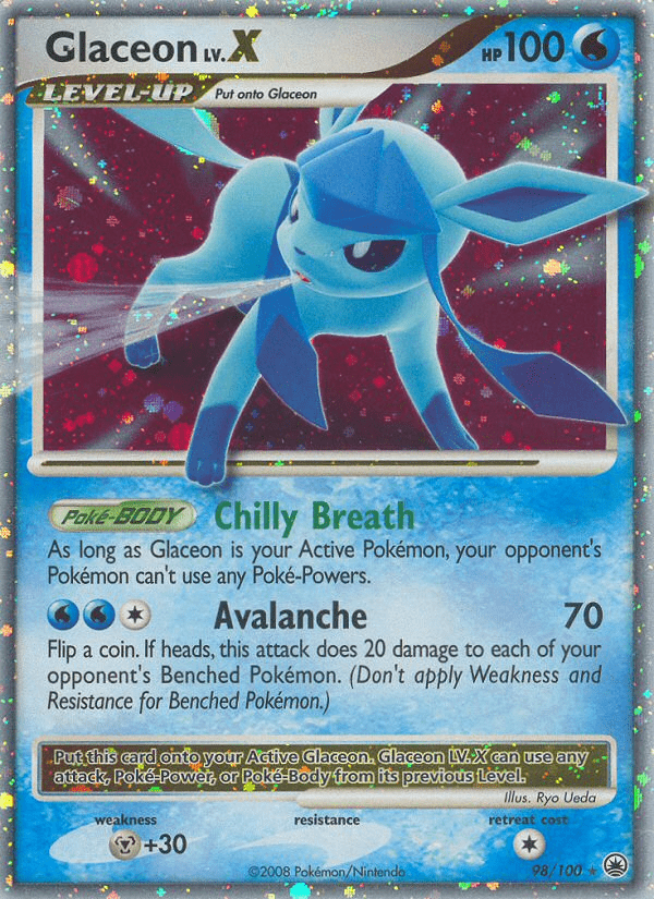 Glaceon LV.X - 98