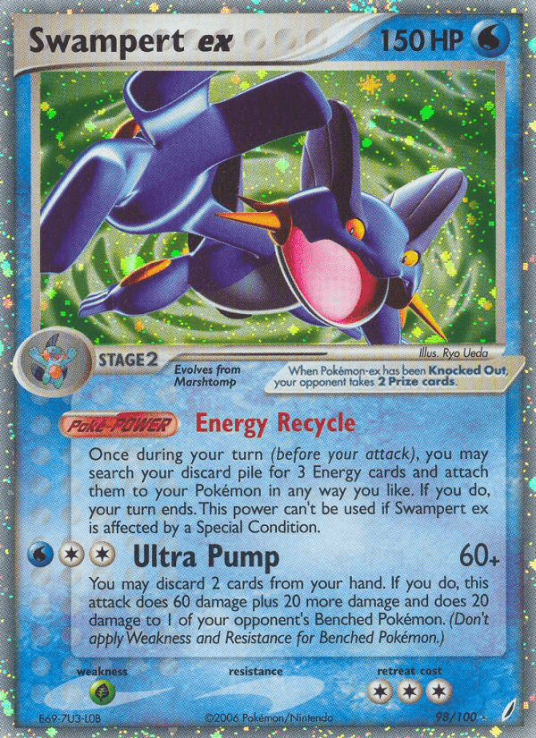 Swampert ex - 98