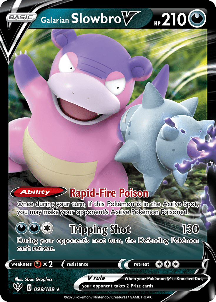 Galarian Slowbro V - 99