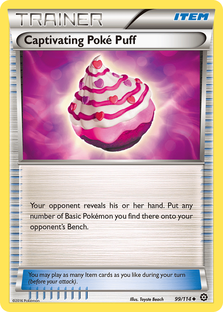 Captivating Poké Puff - 99