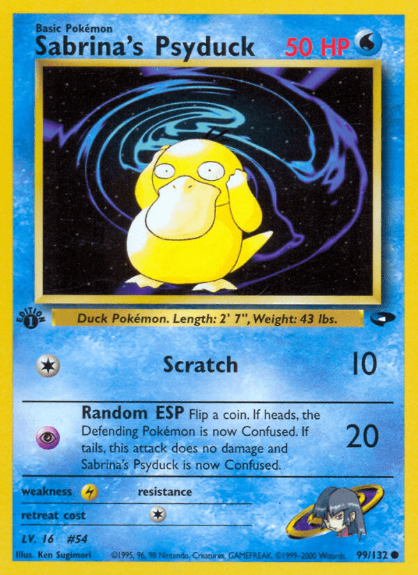 Sabrina's Psyduck - 99