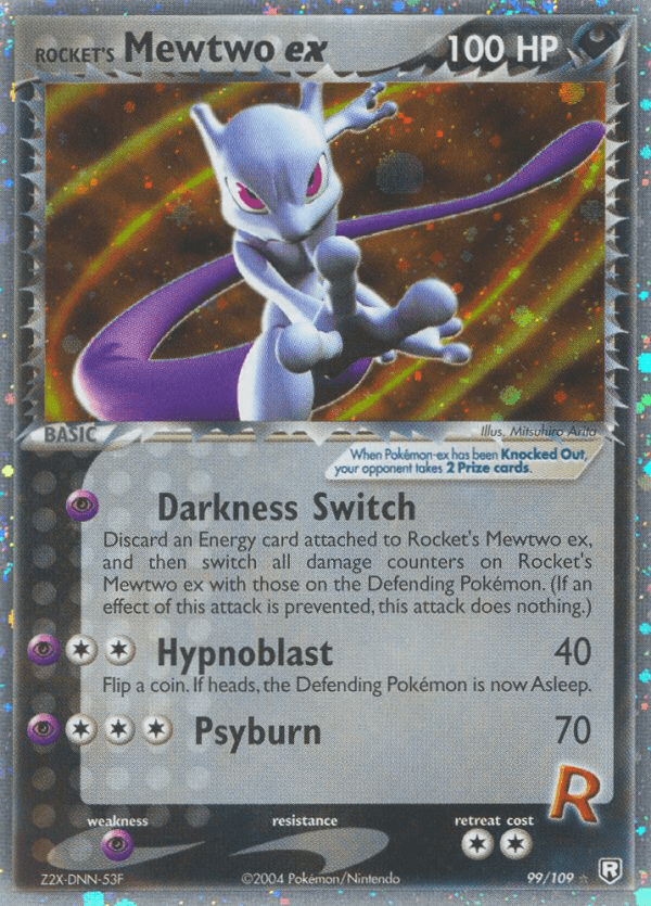 Rocket's Mewtwo ex - 99