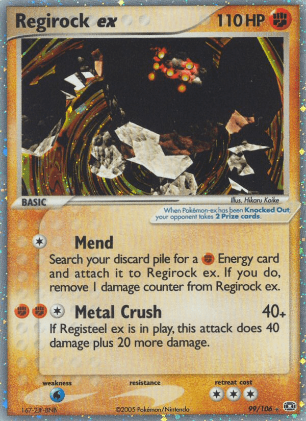 Regirock ex - 99