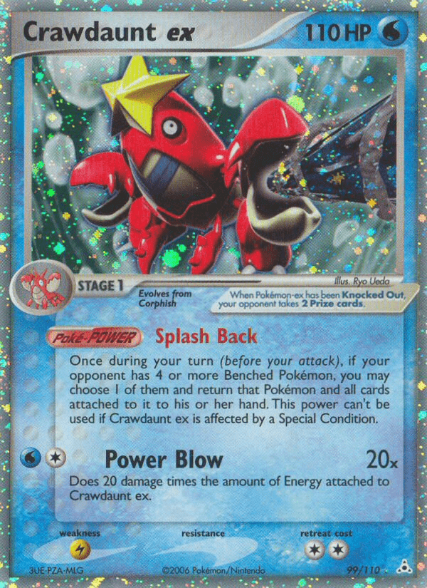 Crawdaunt ex - 99