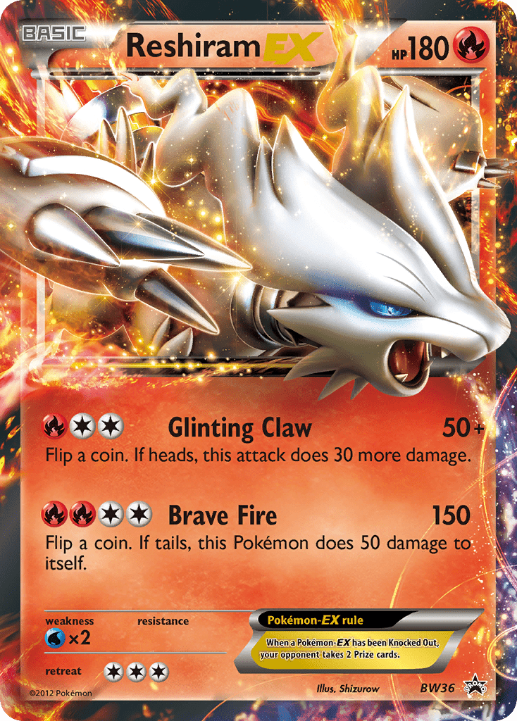 Reshiram-EX - BW36