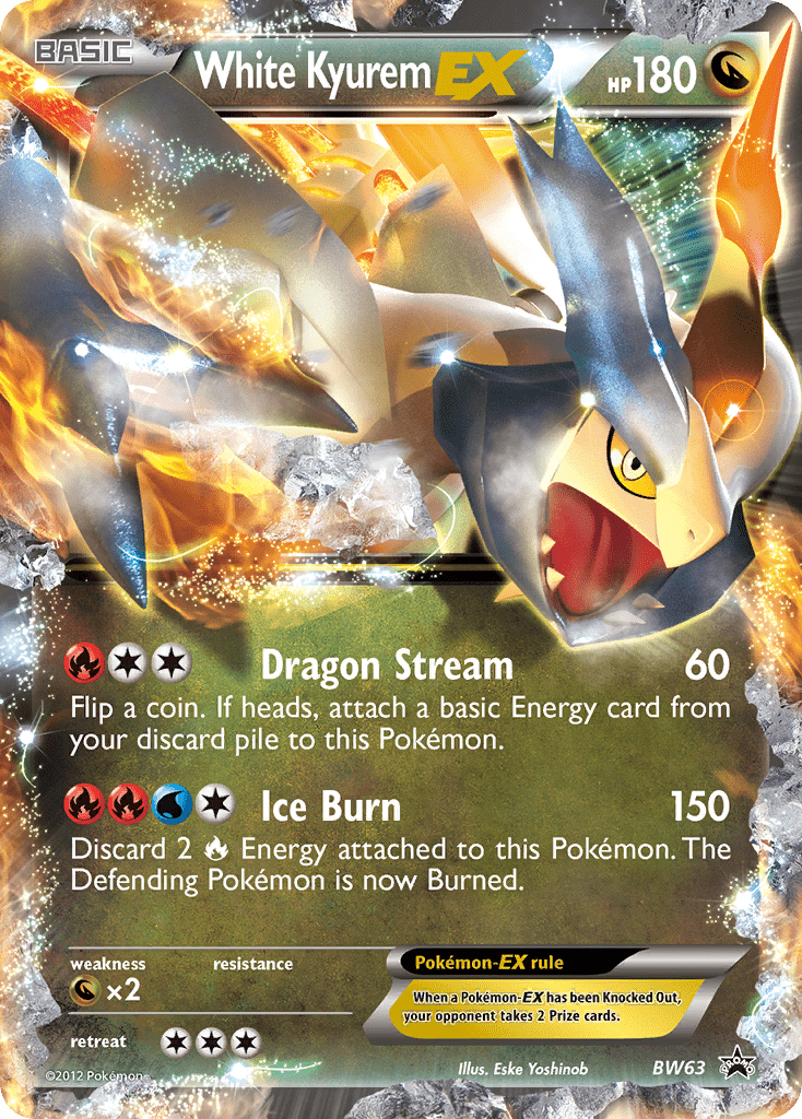 White Kyurem-EX - BW63