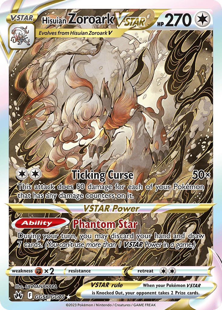 Hisuian Zoroark VSTAR - GG56