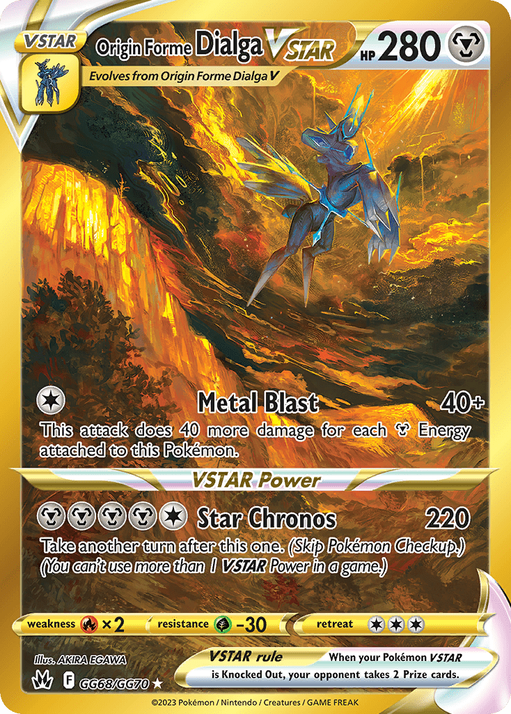 Origin Forme Dialga VSTAR - GG68