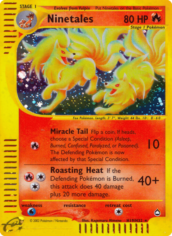 Ninetales - H19