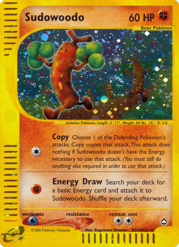 Sudowoodo - H24