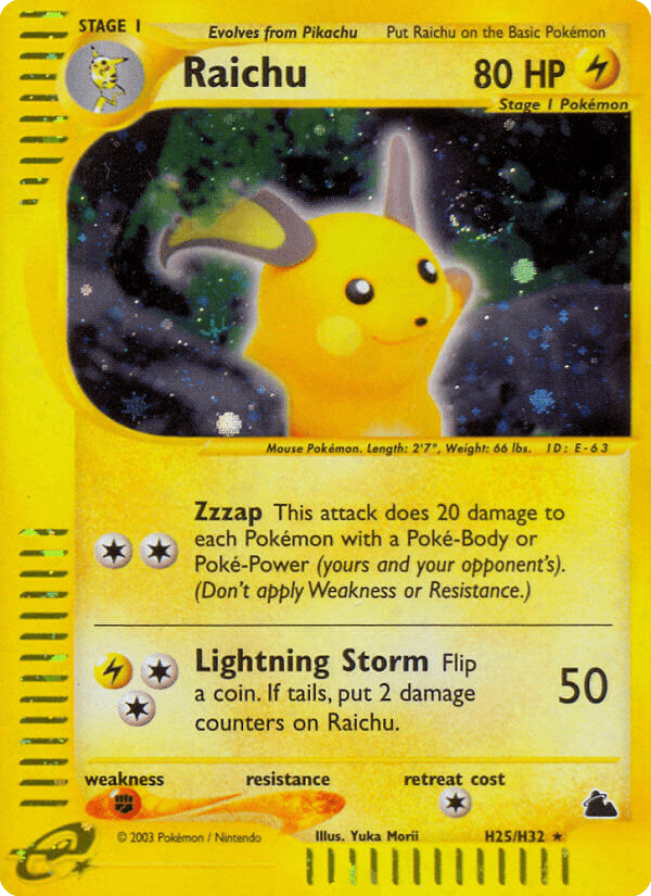 Raichu - H25