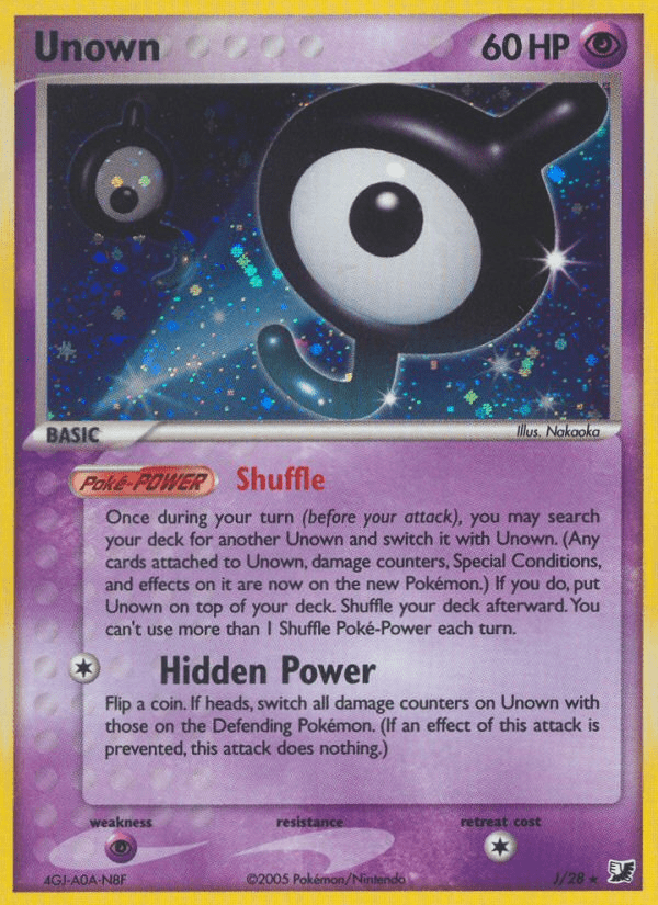 Unown - J