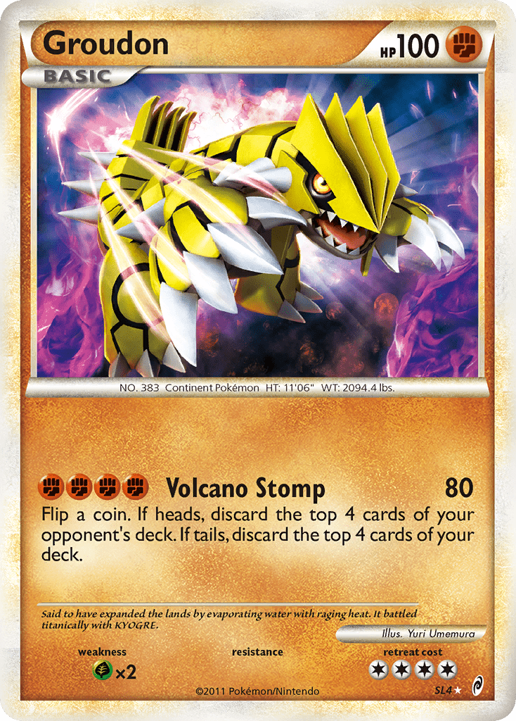 Groudon - SL4