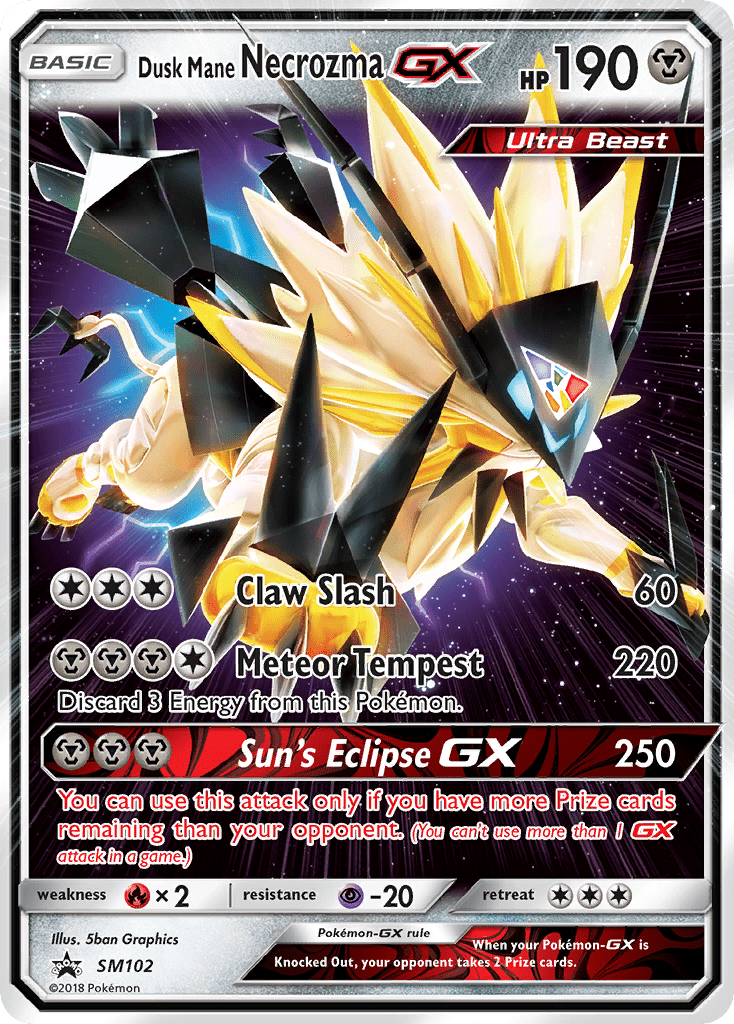 Dusk Mane Necrozma-GX - SM102