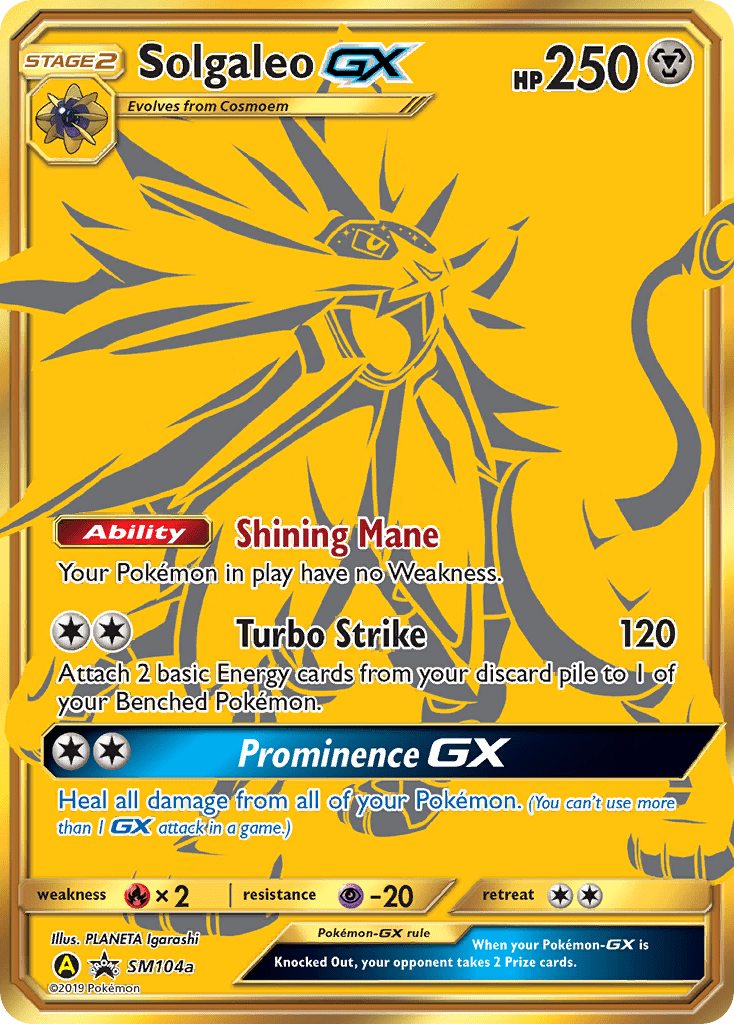 Solgaleo-GX - SM104a