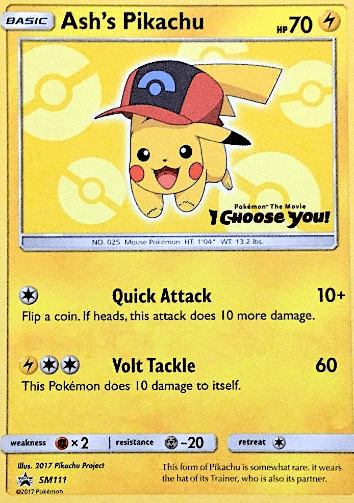 Ash's Pikachu - SM111