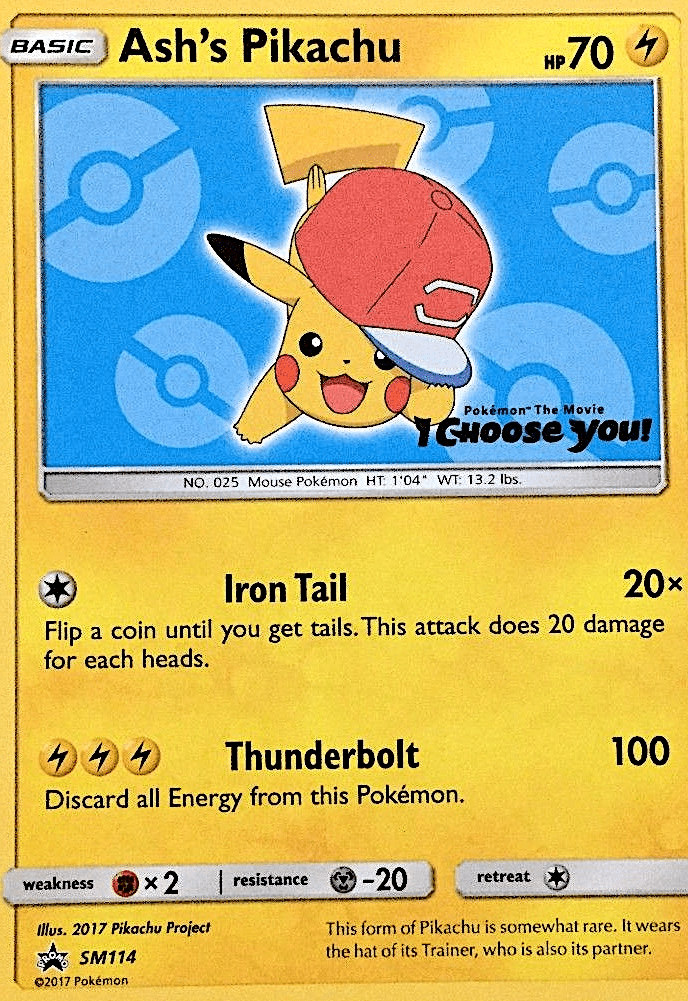 Ash's Pikachu - SM114