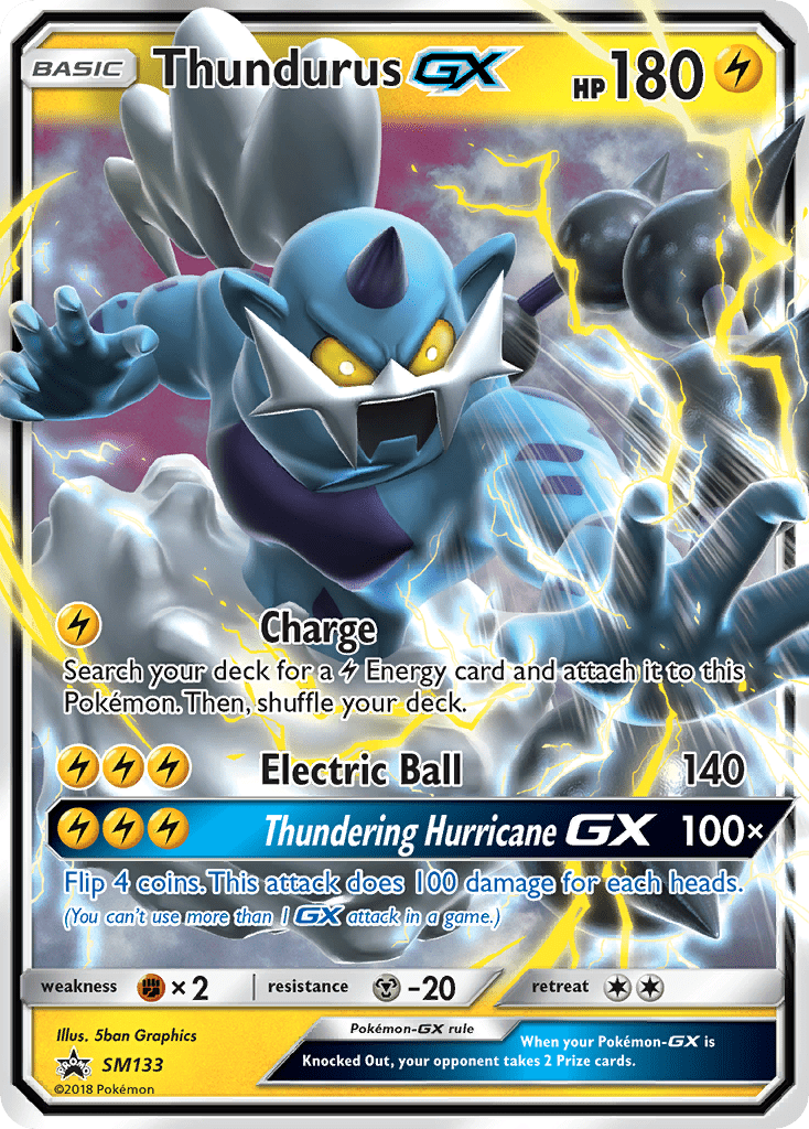 Thundurus-GX - SM133