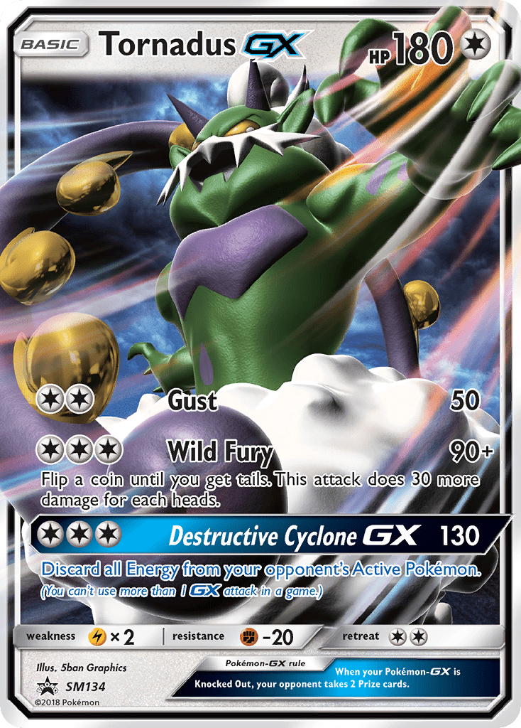 Tornadus-GX - SM134