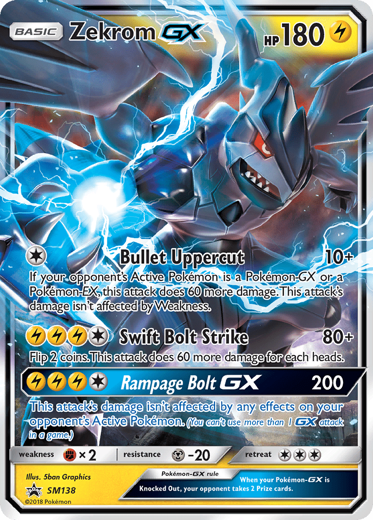 Zekrom-GX - SM138