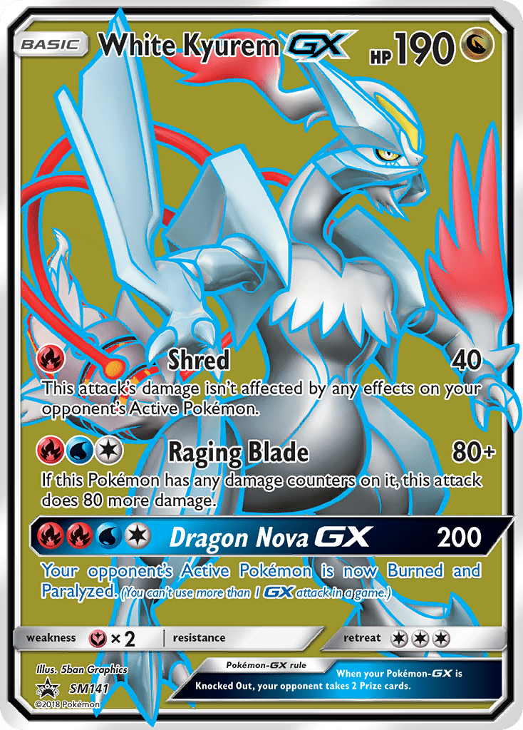 White Kyurem-GX - SM141