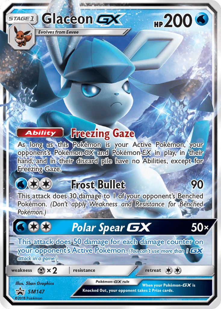 Glaceon-GX - SM147