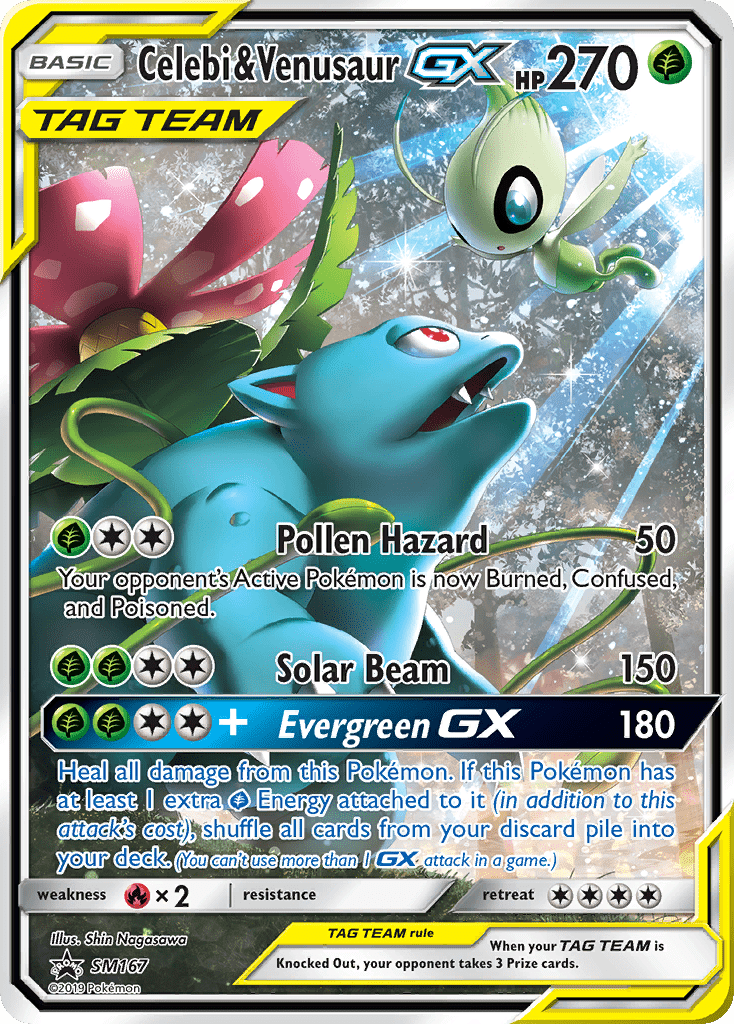 Celebi & Venusaur-GX - SM167