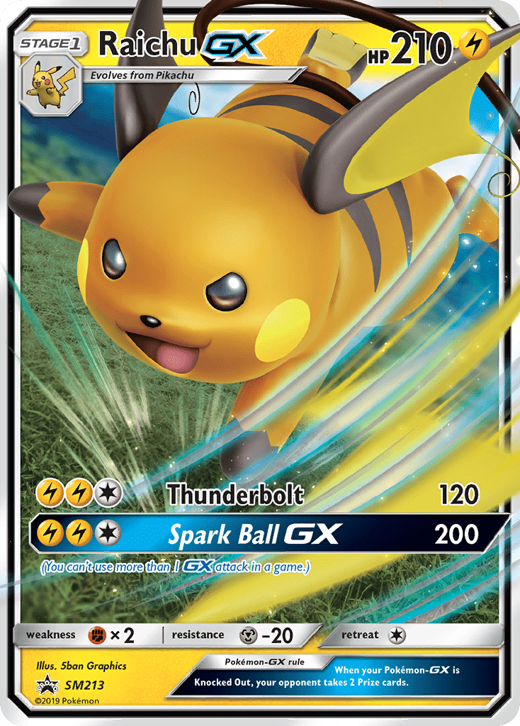 Raichu-GX - SM213
