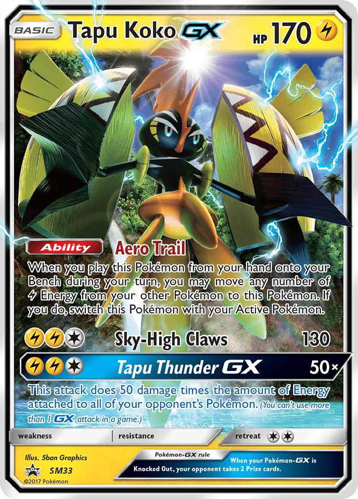 Tapu Koko-GX - SM33